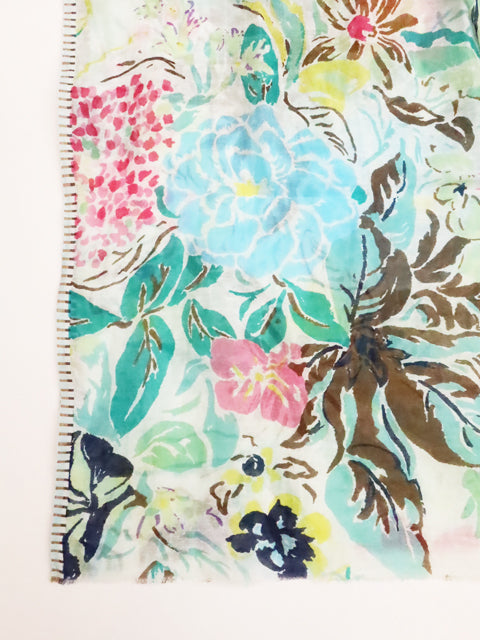 STOLE CLASSIC FLOWERS