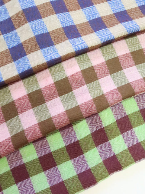 SCARF WOVEN CHECK