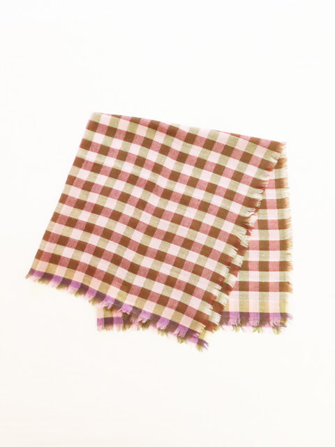 SCARF WOVEN CHECK