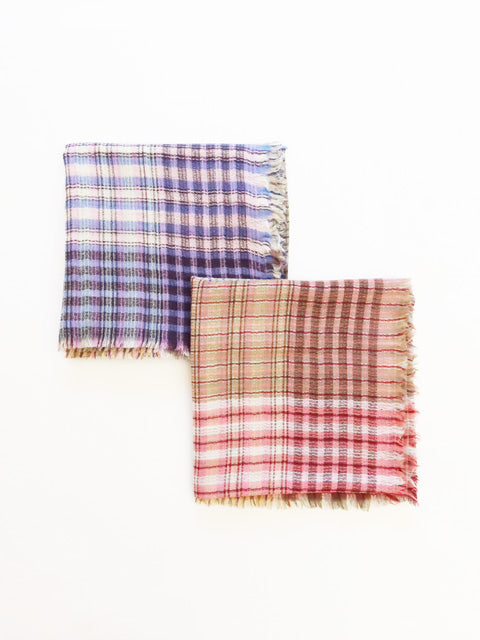 SCARF WOVEN CHECK