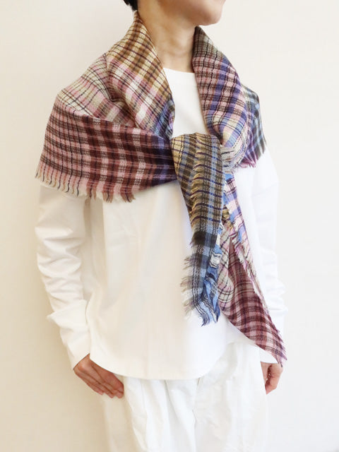 SCARF WOVEN CHECK
