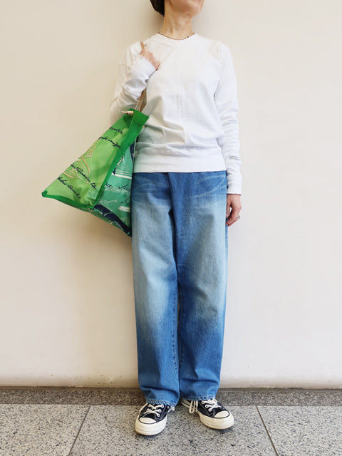 オーガンジー トートバッグ L