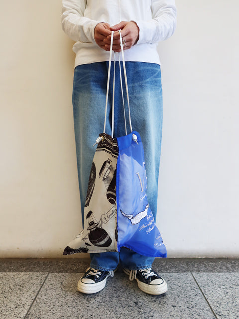 オーガンジー トートバッグ L