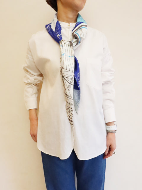 シルク ダイヤ型スカーフ<br>ボンメール