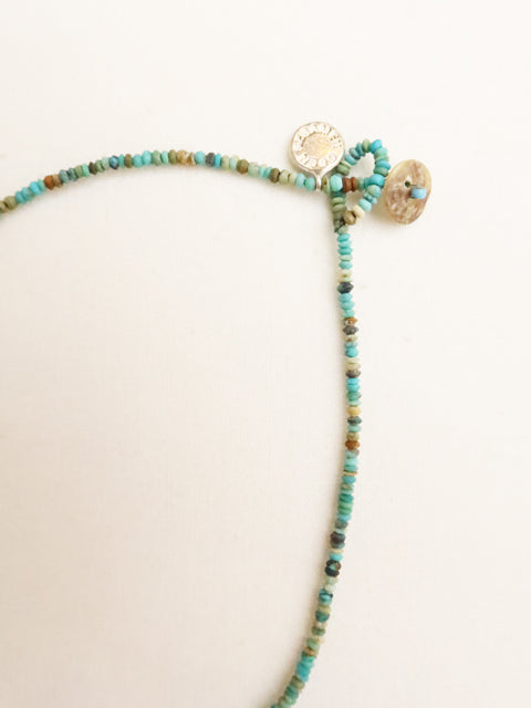 AFGANISTAN TURQUOISE<br>NECKLACE