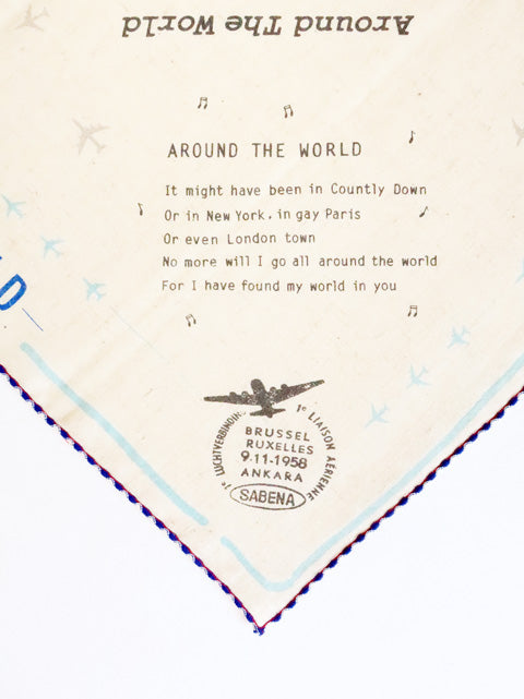バンダナ<br>Around The World 柄