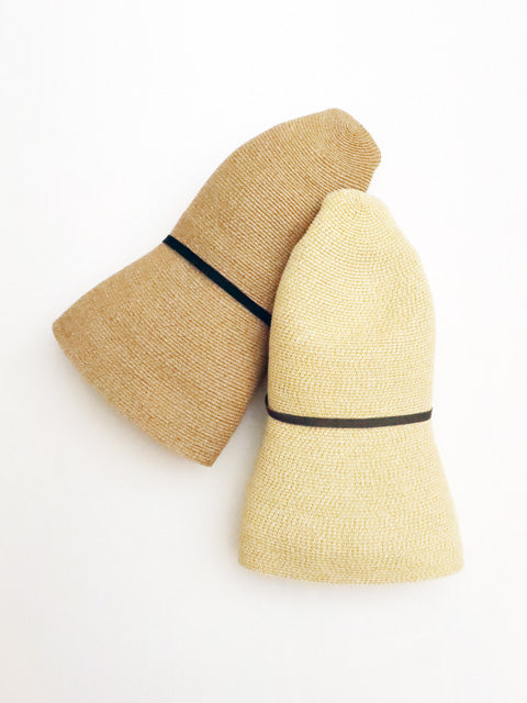 WR paper braid<br>light hat wide