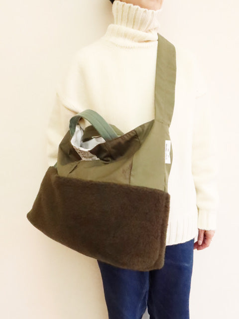 イギリススモックパーカ<br>RE-トート＆ショルダー