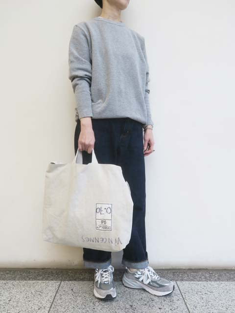 USEDフランスシーツ<br>RE-トート＆ショルダーBAG