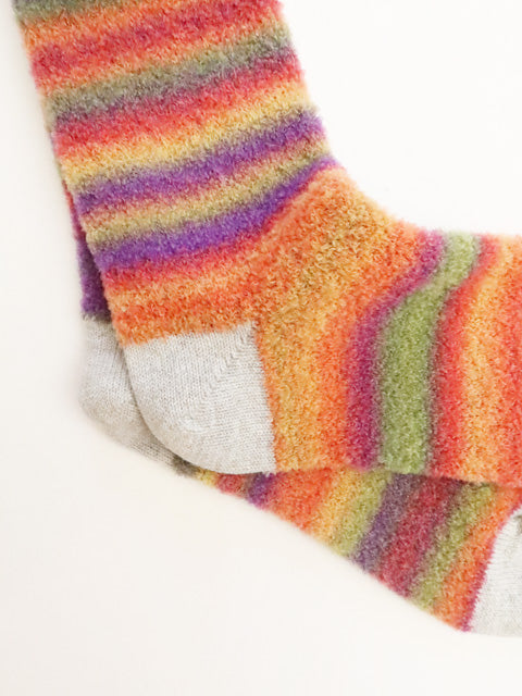 Alpaca Ombre<br>Boucle Socks