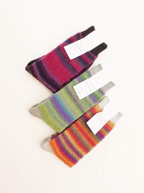 Alpaca Ombre<br>Boucle Socks