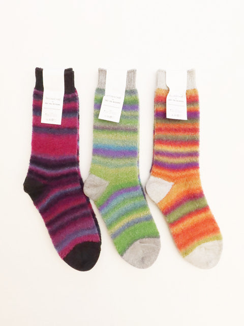 Alpaca Ombre<br>Boucle Socks