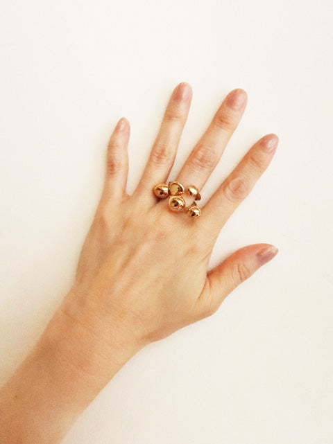 PISTILLI BRONZE RING
