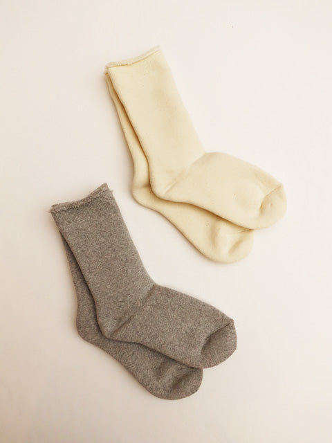 Cotton Pile Socks