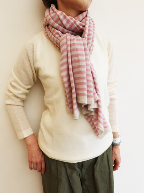 CASHMERE BORDER STOLE