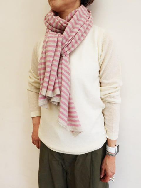 CASHMERE BORDER STOLE