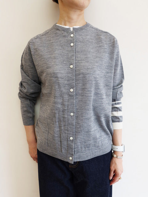 予約販売<br>クルーネックカーディガン