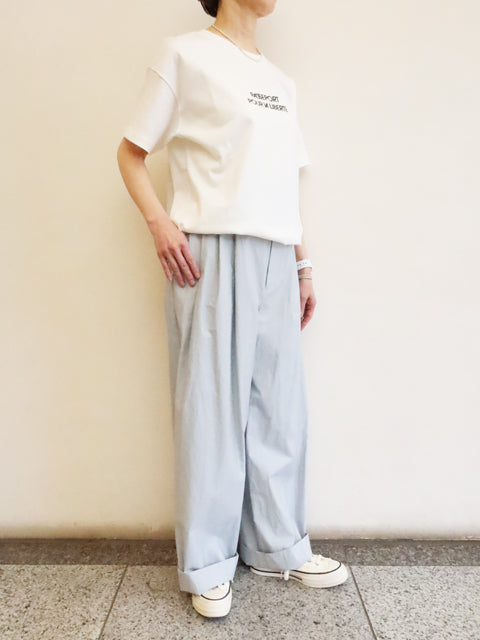 3タックワイドパンツ