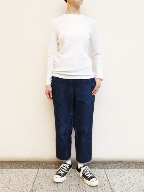 Cネック 長袖プルオーバー