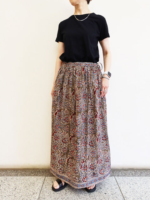 HAND BLOCK PRINTED<br>SKIRT