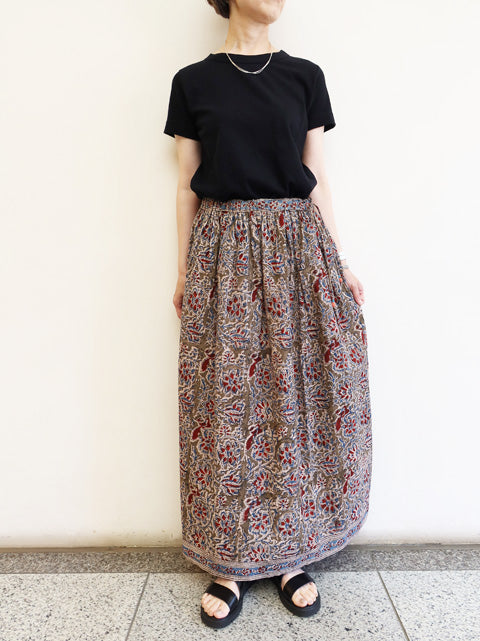 HAND BLOCK PRINTED<br>SKIRT