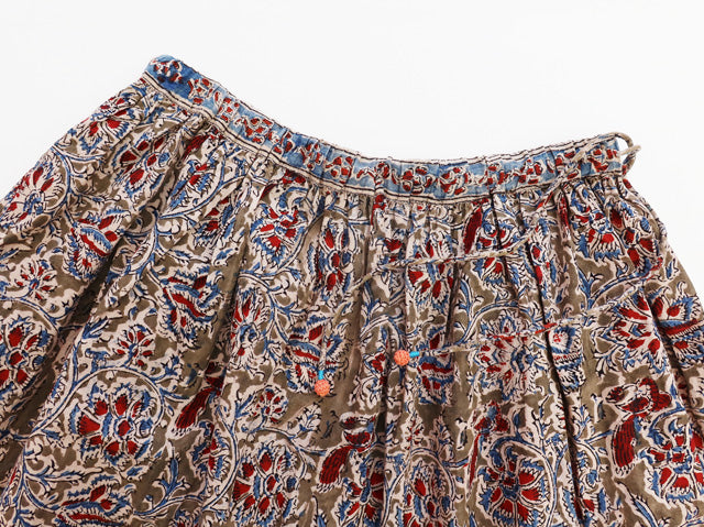 HAND BLOCK PRINTED<br>SKIRT