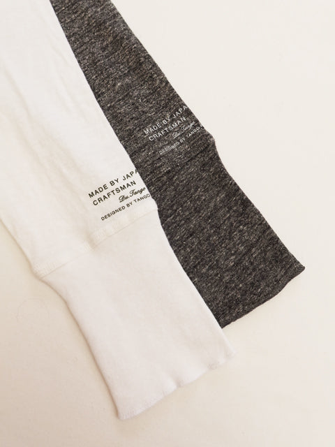 VネックロングスリーブTEE