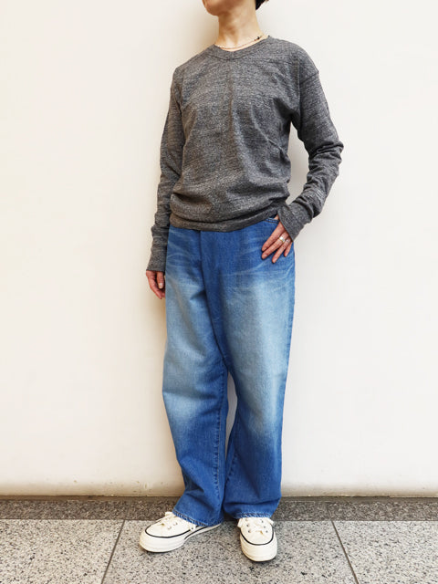 VネックロングスリーブTEE