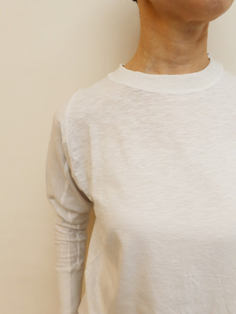スラブ天竺ロングスリーブTEE