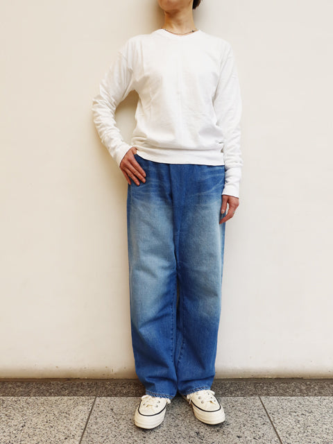 タンジェリン<br>ワイドジーンズ