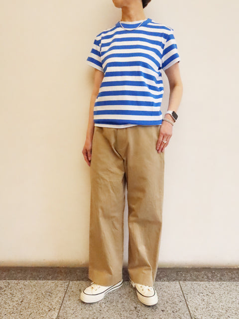 BORDER SHORT T-SHIRT