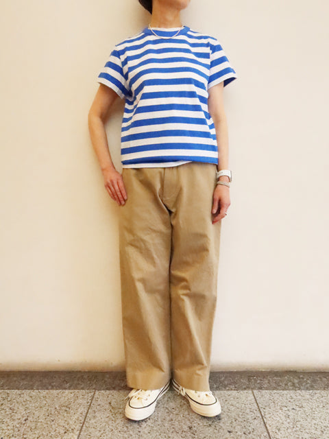 BORDER SHORT T-SHIRT