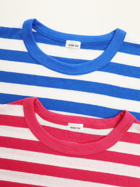 BORDER SHORT T-SHIRT