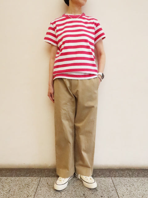 BORDER SHORT T-SHIRT