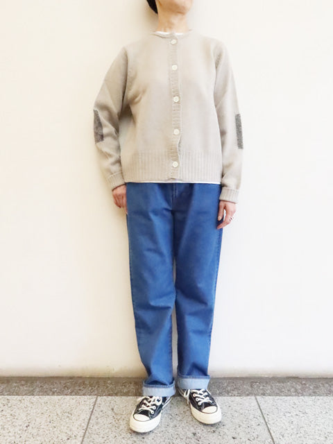 ELBOW PATCH<br>ROUND CARDIGAN