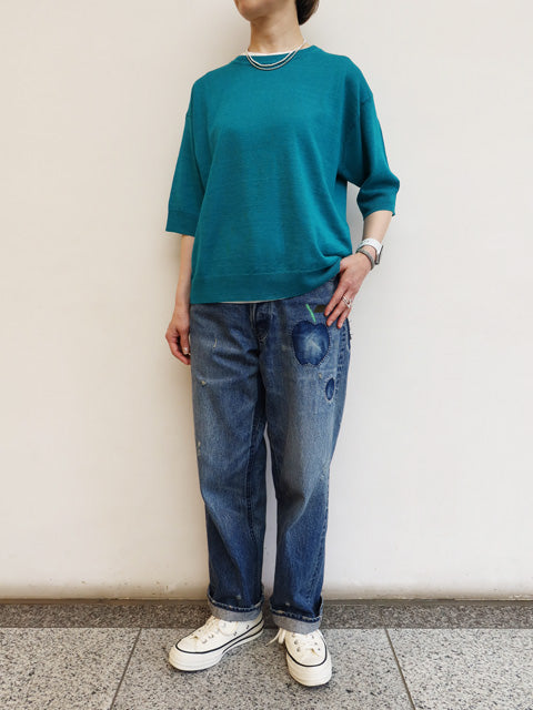 ELBOW SLEEVES SWEATER