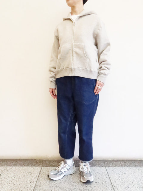 Permanent Age　パーマネントエイジ　ジップアップジャケット Permanent Age - ジップアップ ニットジャケット - Silver Grey