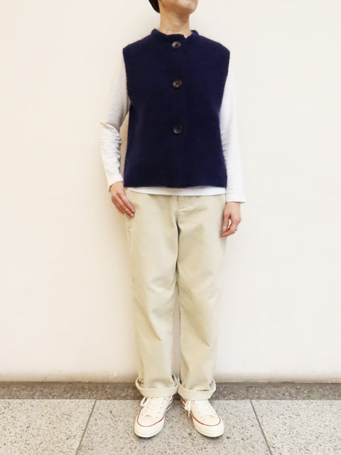 Permanent Age ニットベスト ノースリーブ ニットベスト