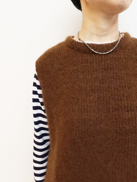 ニットプルオーバーベスト