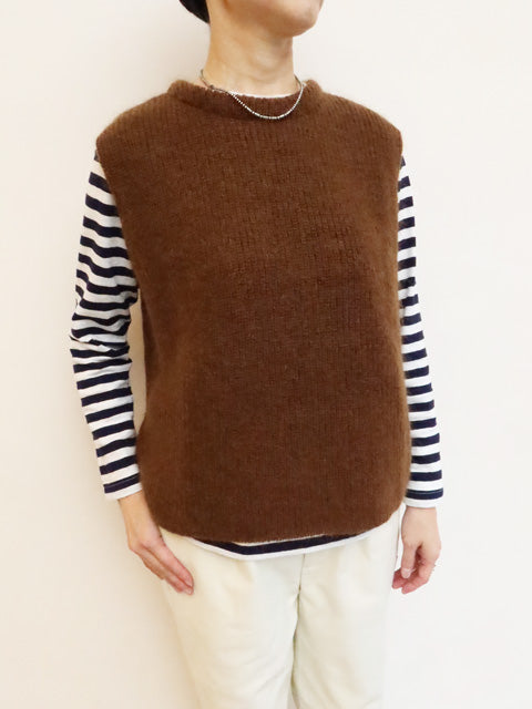 ニットプルオーバーベスト