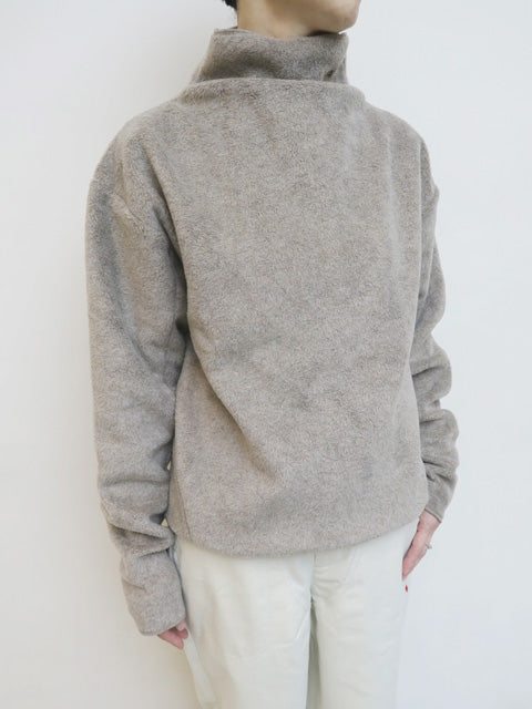 FLEECE HIGH NECK TOP