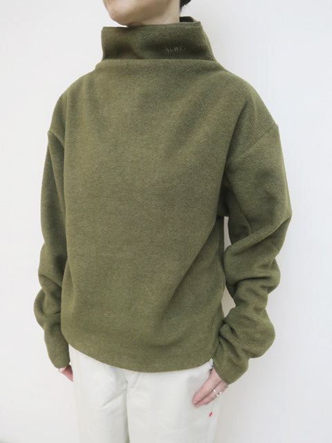 FLEECE HIGH NECK TOP