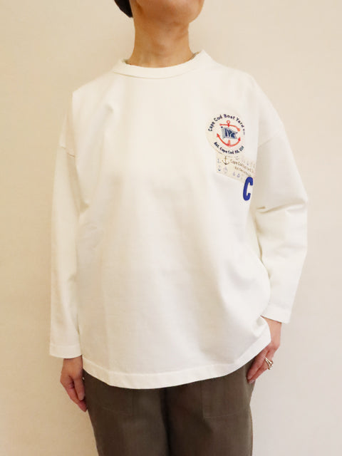 ワッペンペタペタ<br>長袖Tシャツ