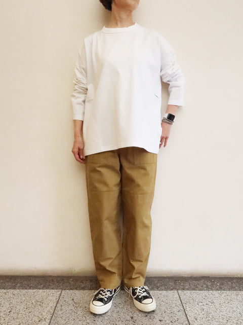 首まわりしっかりTシャツ