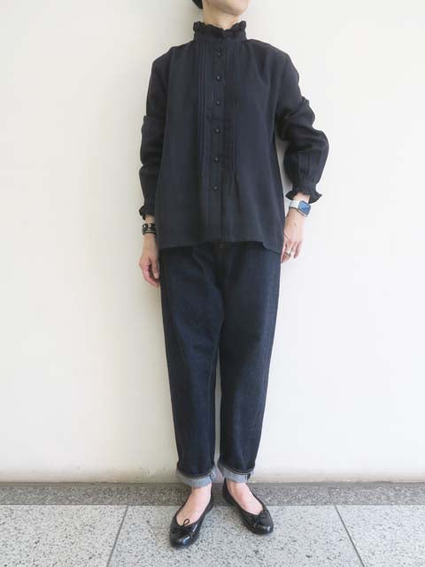 スタンダードリネン<br>アグネスブラウス