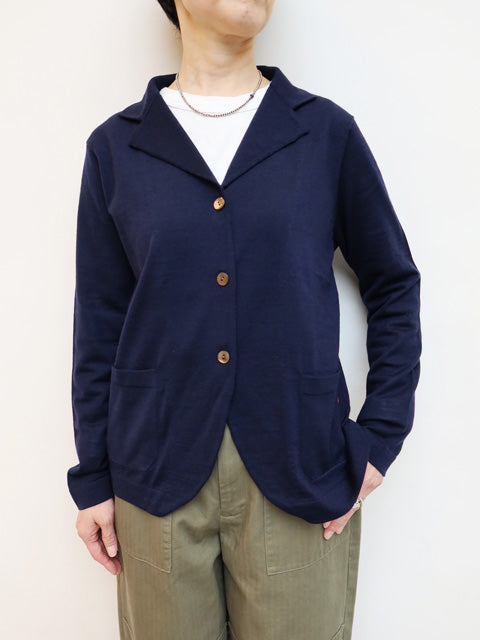 美品Permanent Age/パーマネントエイジ　ウールニットジャケット 予約販売ニットジャケット