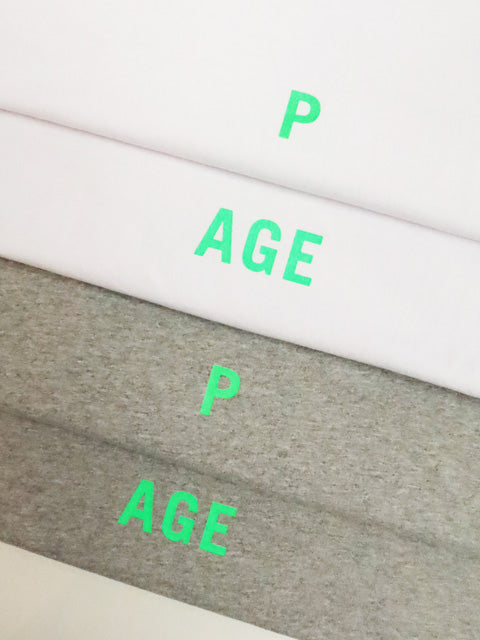 grown in the sun × Permanent Age<br>SHORT SLEEVE TEE<br>P-AGE