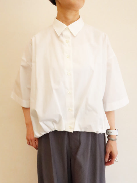 half slv ballon shirt