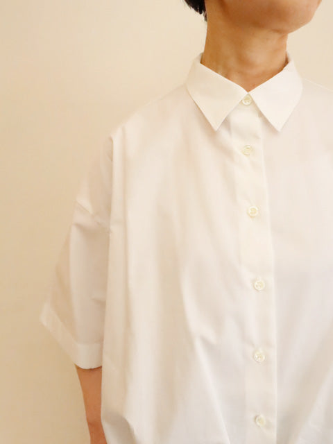 half slv ballon shirt