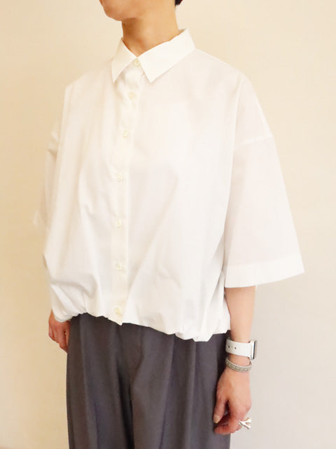 half slv ballon shirt